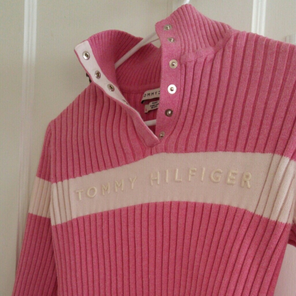 Tommy Hilfiger Pink Sweater